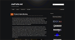 Desktop Screenshot of joeforte.net